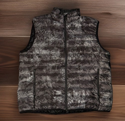 Gilet imbottito mimetico
