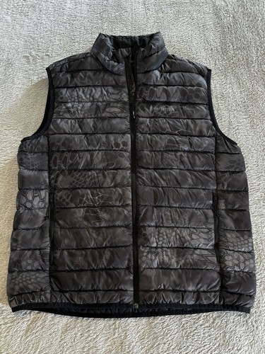Gilet imbottito mimetico